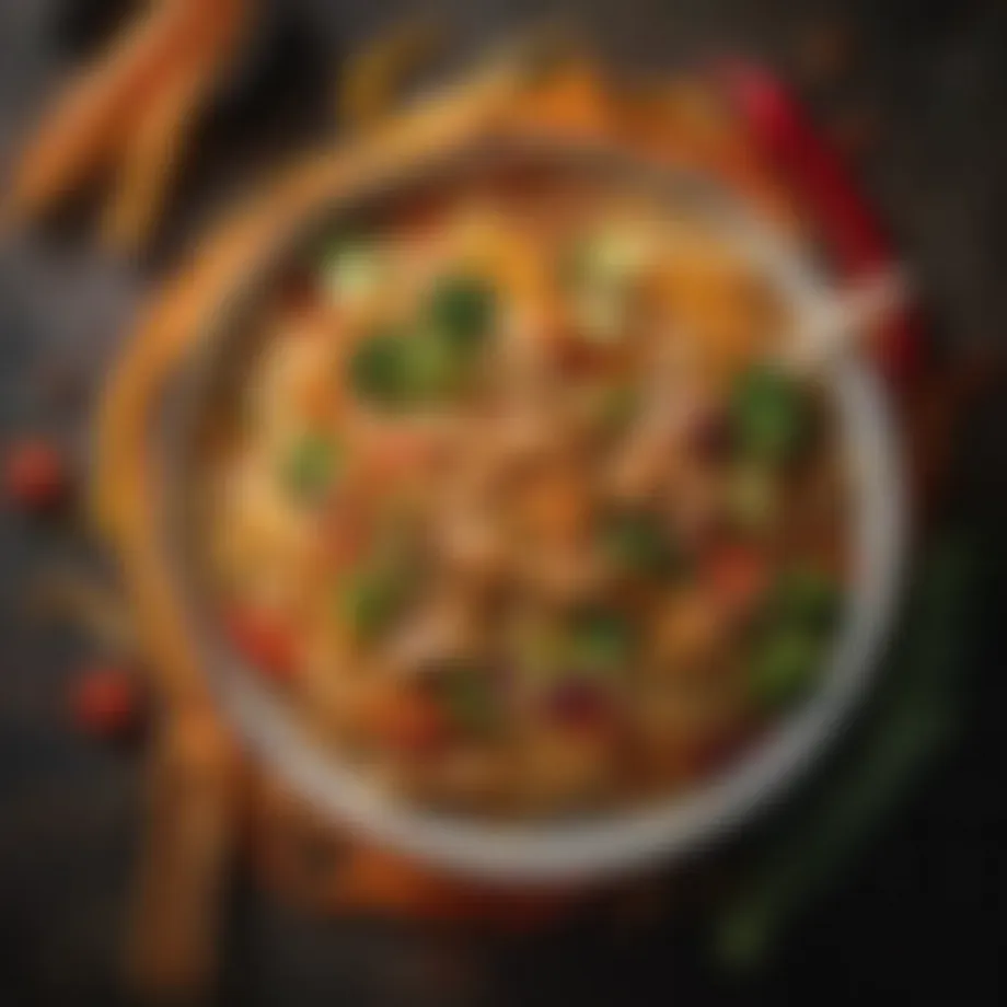 A vibrant display of cooked Aldi stir fry noodles with colorful vegetables