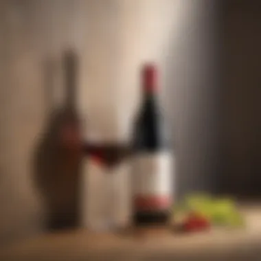 Leveraging a wall to uncork wine