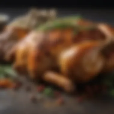 Flavorful Spices and Herbs for Baked Chicken A vibrant array of spices and herbs suitable for chicken rubs