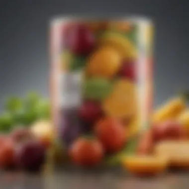 Canned Vegetables and Fruits: A Practical Choice Variety of canned vegetables and fruits