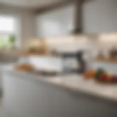 BlendJet in a Tidy Kitchen Environment An organized kitchen counter showcasing a clean BlendJet