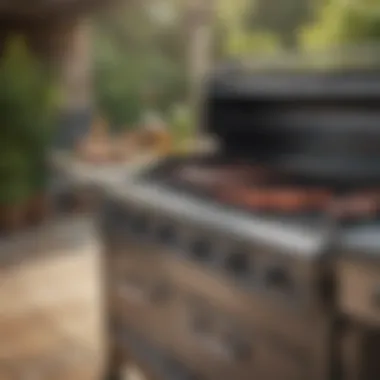 Blueprint for Designing Your Grill Blueprint of a barbecue grill design