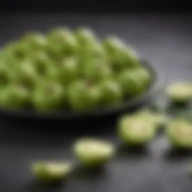 A vibrant array of tomatillos in various sizes and colors