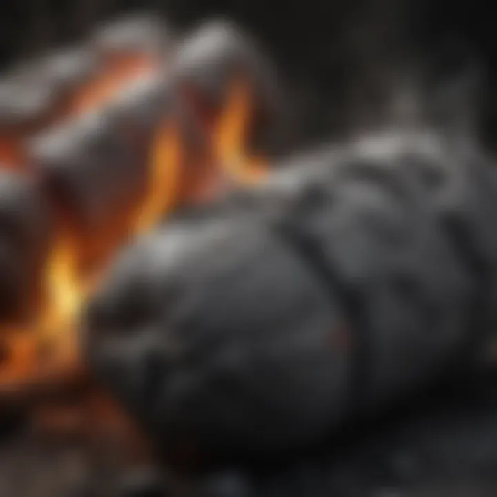 Comparison chart of charcoal and propane benefits
