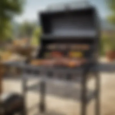 Ready for the Next Culinary Adventure A well-maintained barbecue grill ready for use