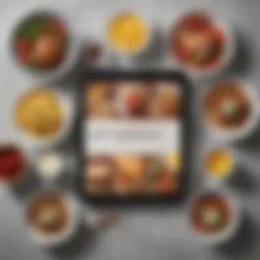 Weekly Meal Planner for Balanced Nutrition A beautifully organized weekly meal planner with diverse recipes