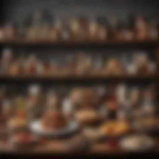 A collection of unique retirement gifts displayed elegantly