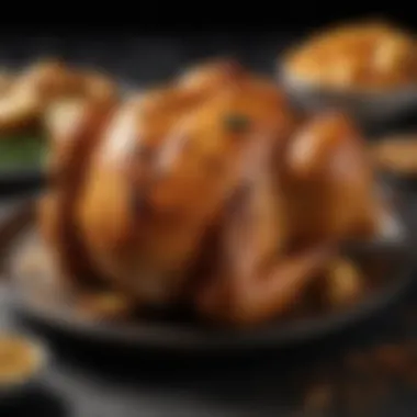 Perfectly Cooked Chicken with Crispy Skin Air fryer chicken with crispy skin and seasoning