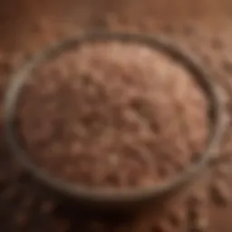 Nutritional breakdown of dehydrated refried pinto beans showcasing protein, fiber, and minerals.