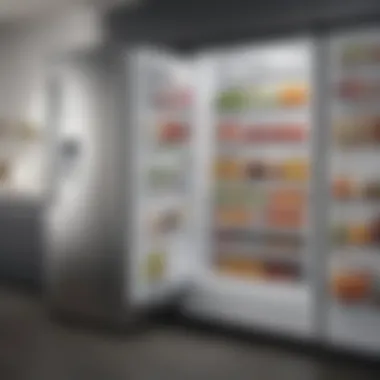 Feature Comparison of Various Refrigerator Models Comparison chart illustrating various refrigerator models and their features