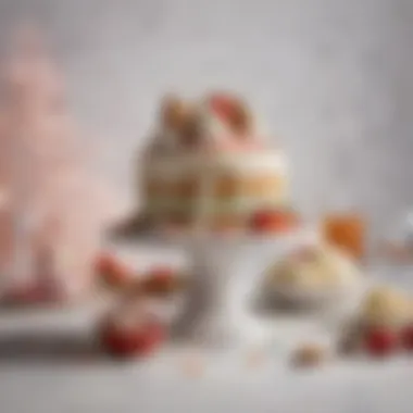 Festive Gathering with Confetti Ice Cream Cake A festive gathering featuring confetti ice cream cake as the centerpiece