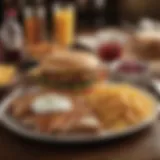 A vibrant display of Cracker Barrel's Thursday lunch specials