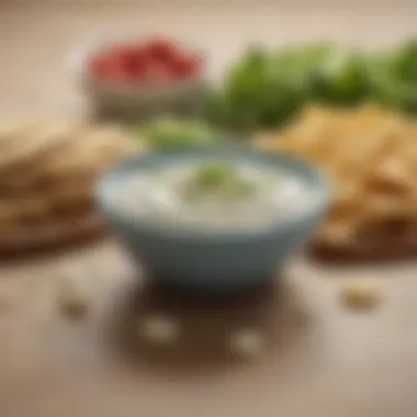 An array of flavorful variations of Hidden Valley Ranch dip.