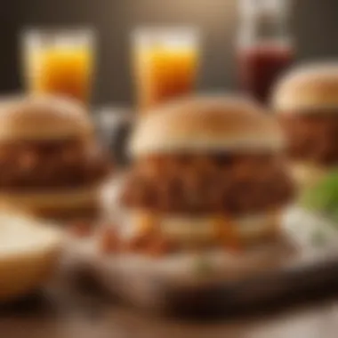 Creative Variations of Sloppy Joe Variations of Sloppy Joe showcasing diverse toppings