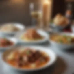 A vibrant dish showcasing Charleston's culinary flair, featuring fresh local ingredients.