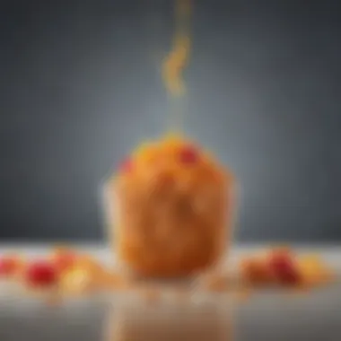 Quick Nutritious Snack for Reflux Management A quick, nutritious snack idea that aligns with reflux dietary needs, showcasing simplicity and taste.
