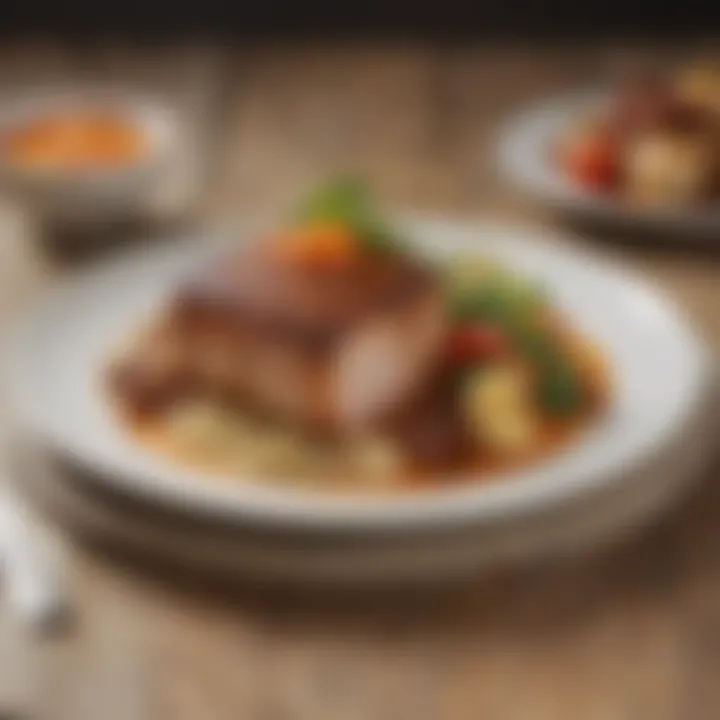 A beautifully plated dish showcasing a quick, satisfying meal.