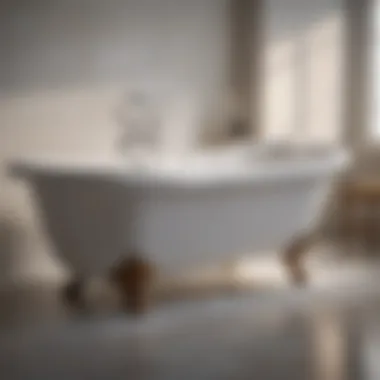 Bathtub Sparkling Clean with Baking Soda Sparkling clean bathtub after using baking soda