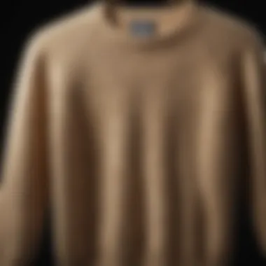 Cleaned Sweater After Stain Removal Freshly cleaned sweater after coffee stain removal