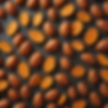 Contemporary Flavor Blends for Sweet Potatoes An array of contemporary seasoning blends displayed alongside sweet potatoes