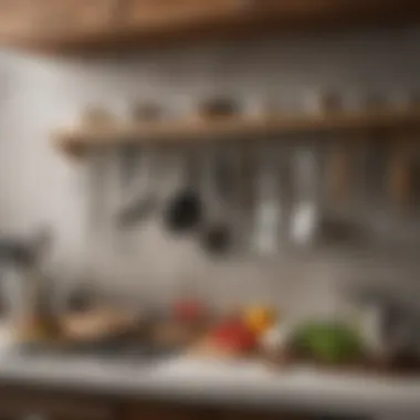 Organized Kitchen Tools for Accessibility Organized kitchen tools arranged for accessibility