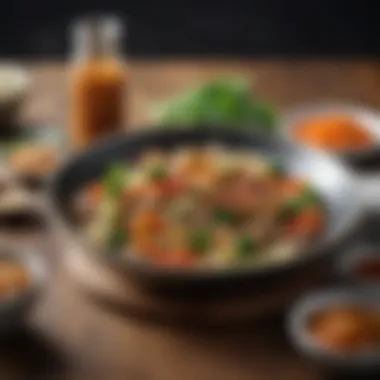 Hearty Vegetable Stir-Fry: Quick and Nutritious A hearty vegetable stir-fry featuring a variety of fresh produce and gluten-free sauce