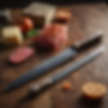 High-quality knife materials showcasing craftsmanship