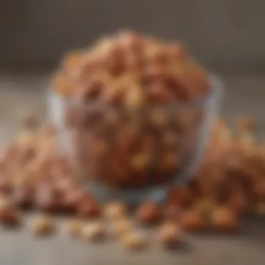 Moderation: The Key to Healthy Nut Eating Visual representation of moderation tips for nut consumption
