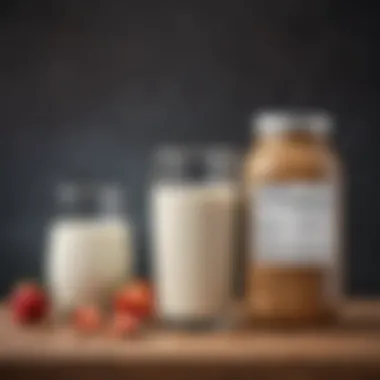 Nutritional breakdown of different milk substitutes