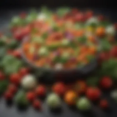 Fresh Vegetables for Nutritious Meals A vibrant display of fresh vegetables ready for crockpot recipes