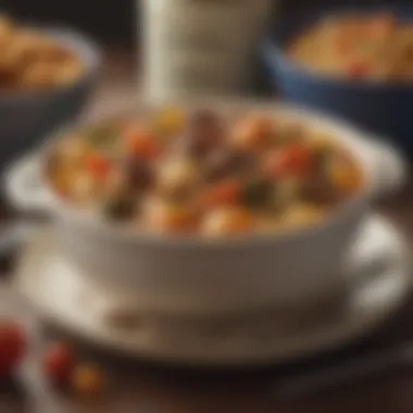Hearty Vegetable Stew An inviting bowl of hearty vegetable stew made in a crockpot