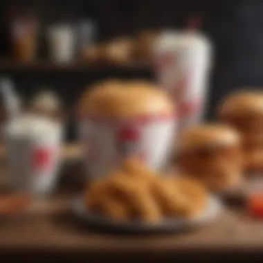 An enticing KFC meal showcasing value deals and combo offers