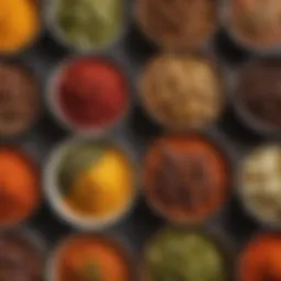 A vibrant array of global spices