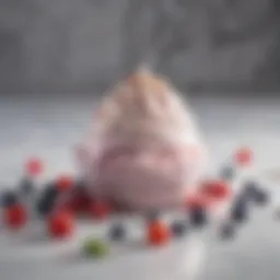 Composition of frozen yogurt base mix ingredients