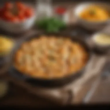 Creamy Pasta Comfort A creamy and comforting casserole with pasta and sauce