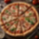 A selection of low carb pizza crusts on a wooden table.