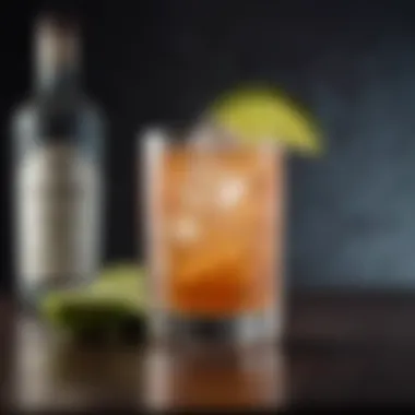 A beautifully crafted Teremana Tequila cocktail with a fresh garnish.