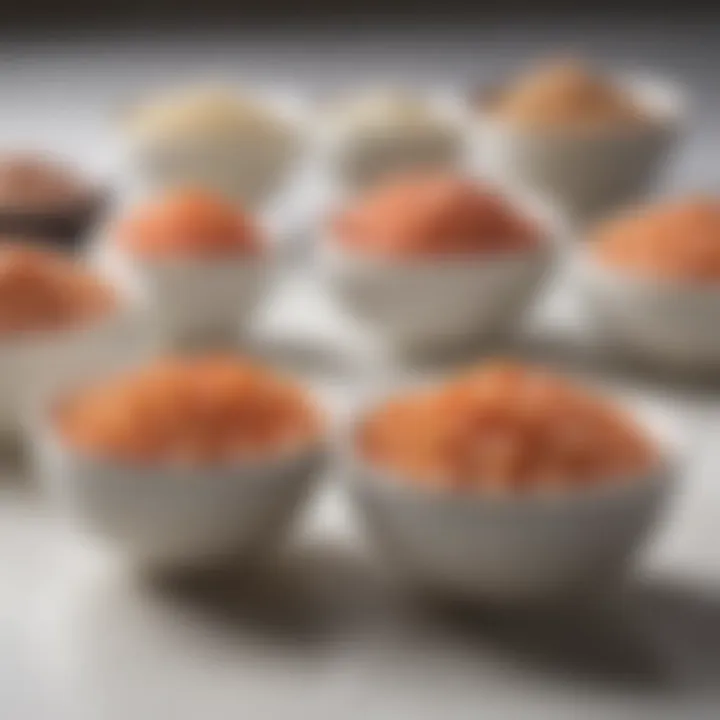 Tapioca pearls displayed in various dishes highlighting their culinary versatility.