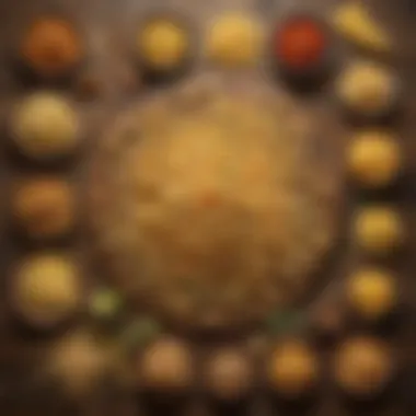 Various types of whole grain pasta arranged on a wooden table