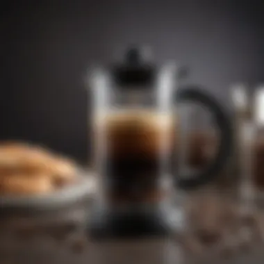 Caring for Your Double Walled Coffee Press: Maintenance Tips Detailed illustration of maintenance tips for a double walled coffee press