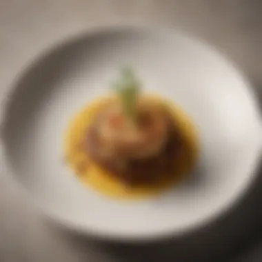Beautifully Plated Dish from Felfel Grill A beautifully plated dish prepared using the Felfel Grill