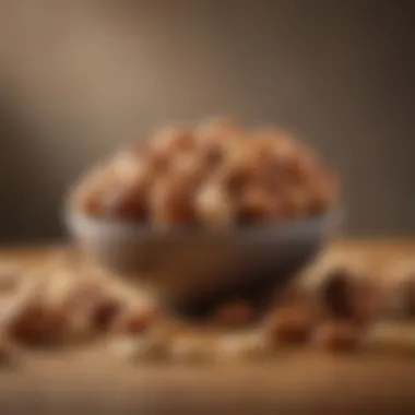 A selection of nuts known for promoting cardiovascular wellness.