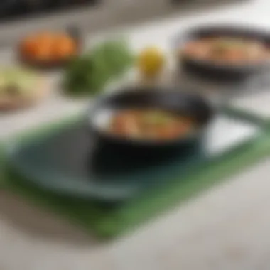 Green Pan cookware showcasing non-stick surface