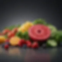 A vibrant assortment of fresh fruits and vegetables