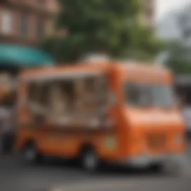 The Hi Thai Food Truck parked at a lively street fair