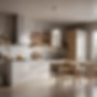 Embrace Multifunctional Furniture for Optimal Efficiency An elegant kitchen featuring multifunctional furniture that merges style with practicality.