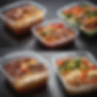 Innovative Layout for Meal Prep Efficiency Innovative recipe book layout showcasing meal prep efficiency
