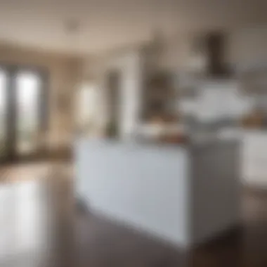 A clean, organized kitchen highlighting cleanliness