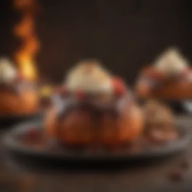 KFC Lava Cake Variations A selection of KFC Lava Cake variations on display