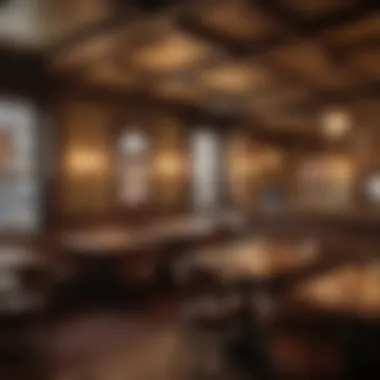 Interior view of Liberty Tavern showcasing its inviting ambiance